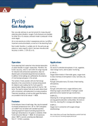 Thumbnail of document Data Sheet - Fyrite Classic Gas Analyzer